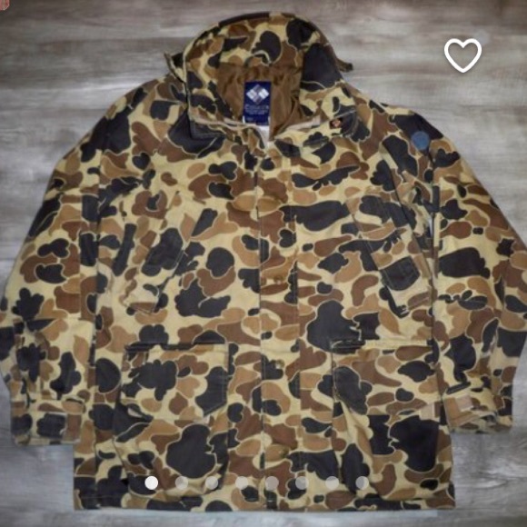 Columbia Vintage Camo Goretex Jacket 